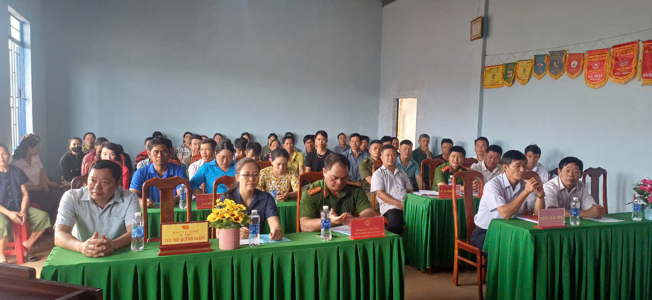 Ngày hội toàn dân bảo vệ An ninh Tổ quốc xã Ea Hiao năm 2024
